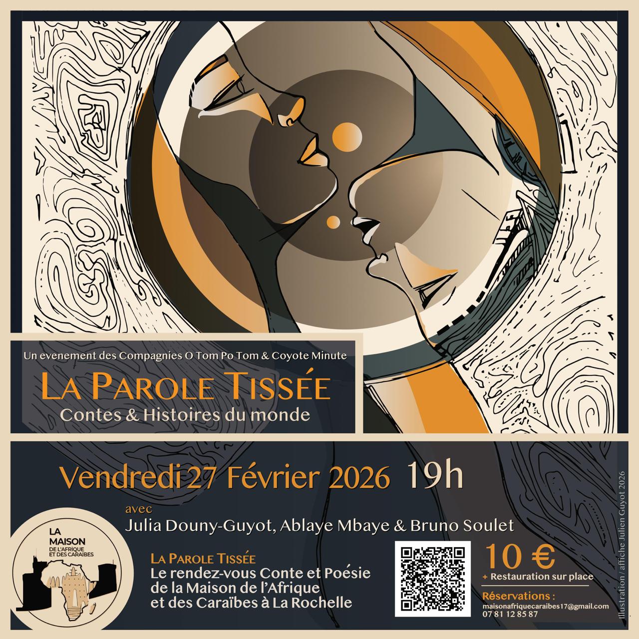 SOIRÉE PAROLE TISSÉE 27 février 2026